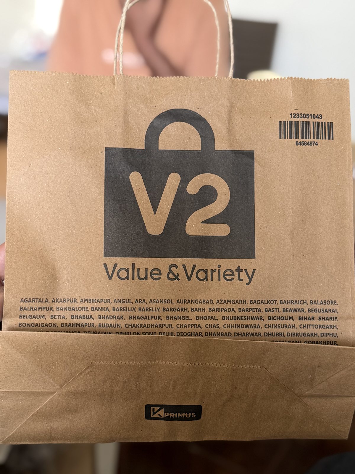 KPrimus paper bag craftsmanship and quality check